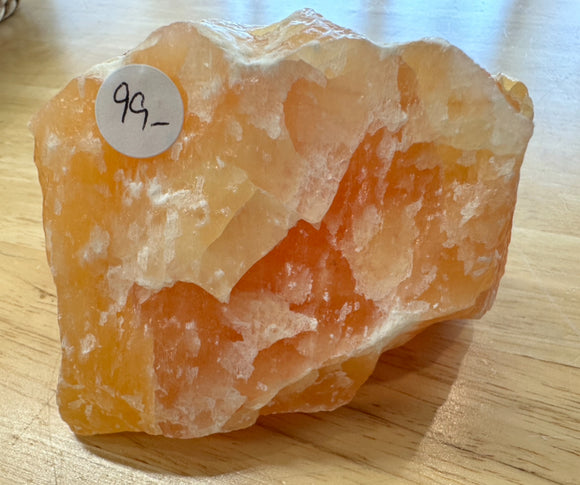 Orange Calcite Chunk Large