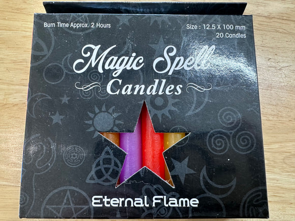 Spell Candle 4” MIXED (Pack of 20)