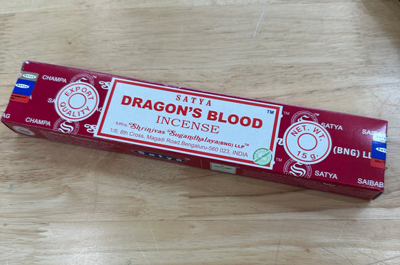 DRAGON'S BLOOD INCENSE SATYA