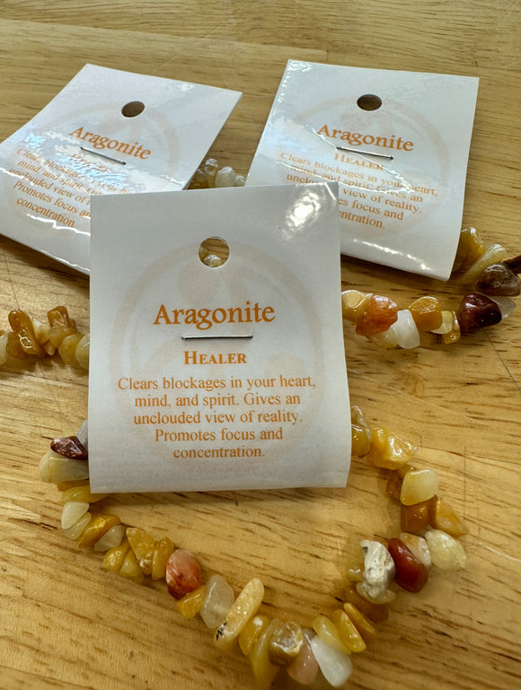 Aragonite - Healer - Chip Bracelet