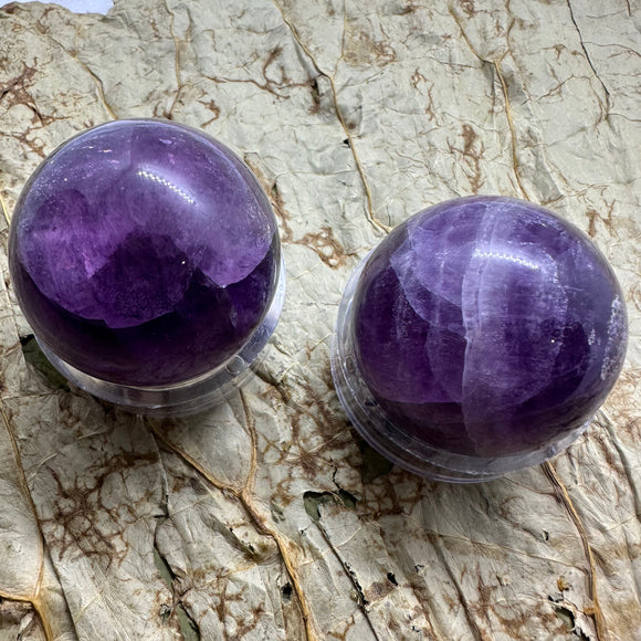 Fluorite Purple Sphere 4cm
