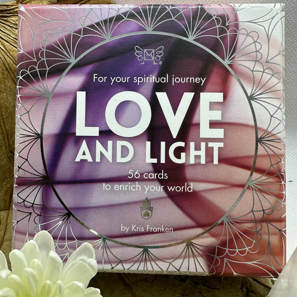 Love and Light Insight Pack 56 Cards These soulful, everyday oracle cards have been made to connect you deeply to the infinite.