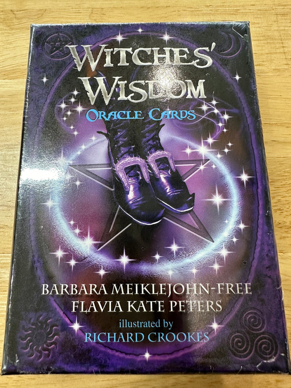 Witches' Wisdom Oracle Cards By: Barbara Meiklejohn-Free, Flavia Kate Peters