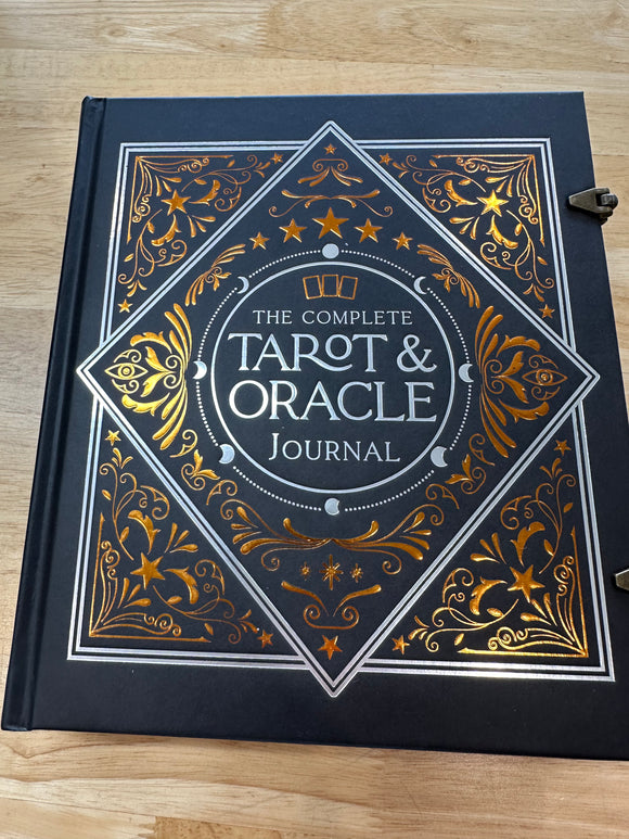 Complete Tarot & Oracle Journal: (With Metal Closures and Two Ribbon Markers)