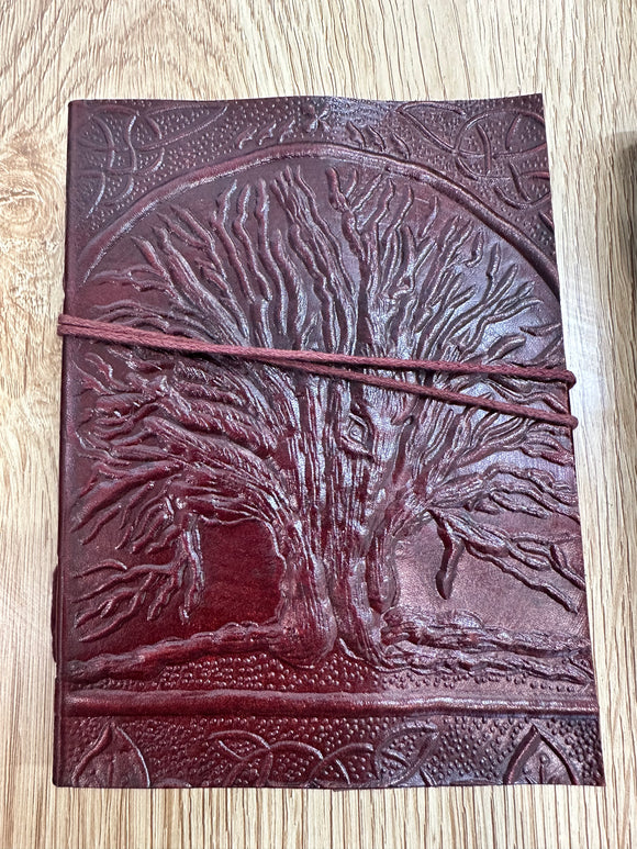 LEATHER JOURNAL – TREE OF LIFE 3.5 X 5.5