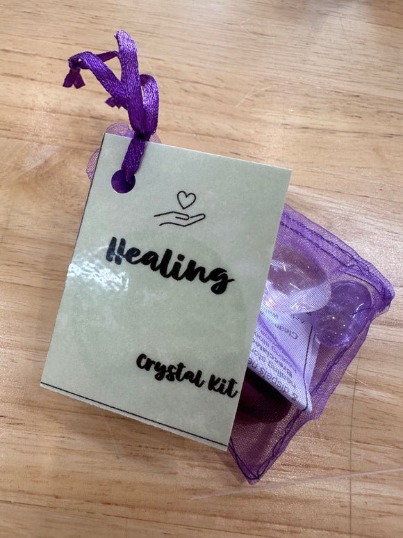 Healing Crystal Wish Bags