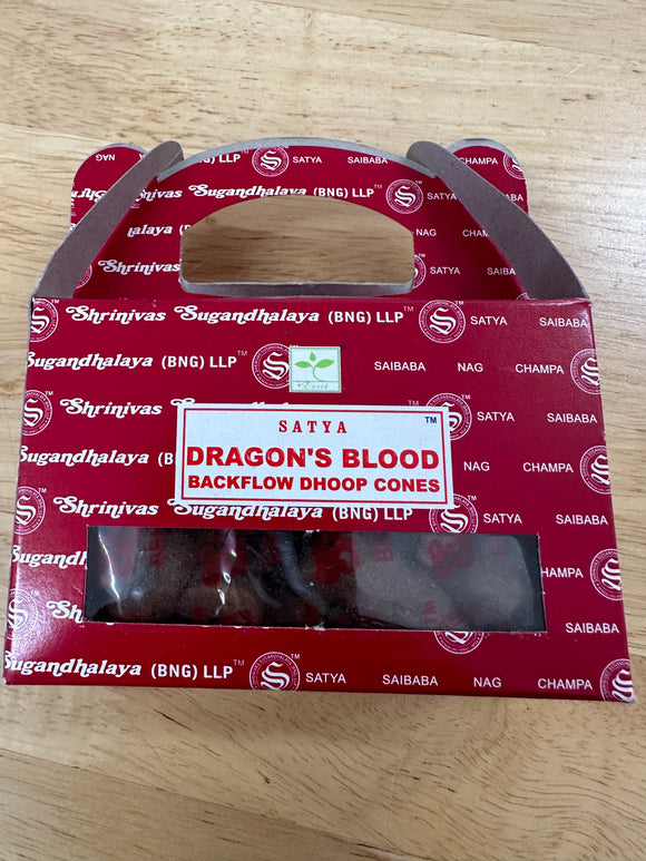 DRAGON'S BLOOD BACKFLOW | INCENSE CONES