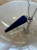 Lapis Lazuli Pendulum Necklace
