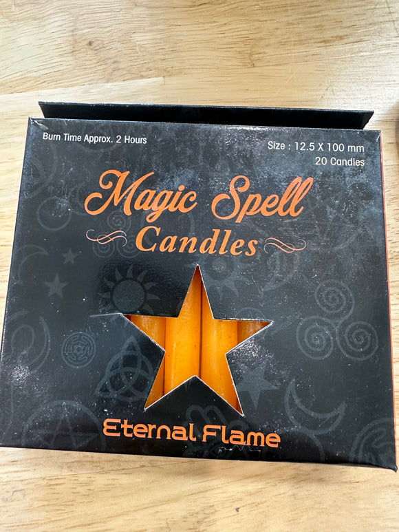 Spell Candle 4” Orange (Pack of 20)