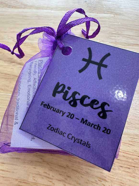 Pisces - Zodiac Crystal Bags