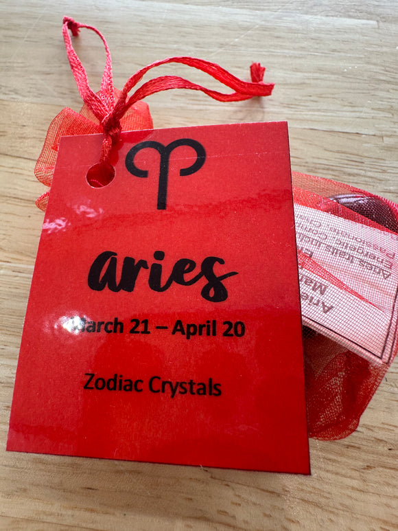 Aries - Zodiac Crystal Bags