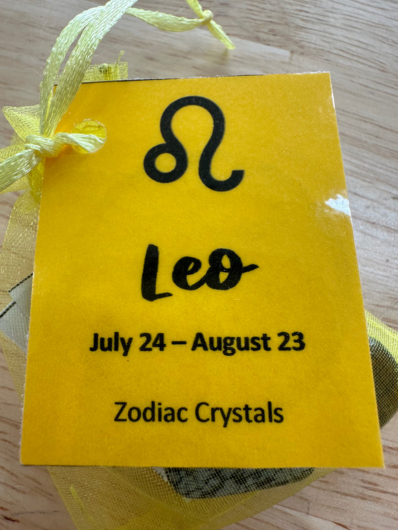 Leo - Zodiac Crystal Bags