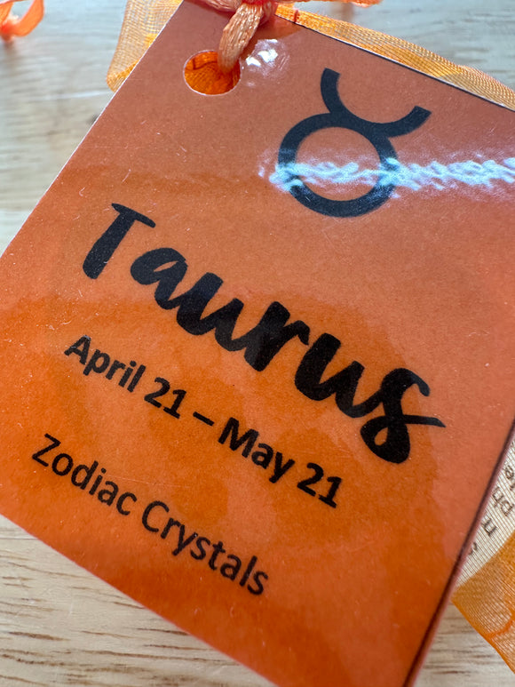 Taurus - Zodiac Crystal Bags
