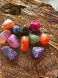 Agate Dyed - BALANCE & HEALING - Tumble Stone