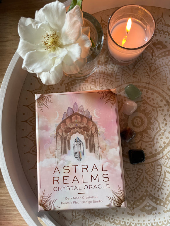 Astral Realms Crystal Oracle Cards