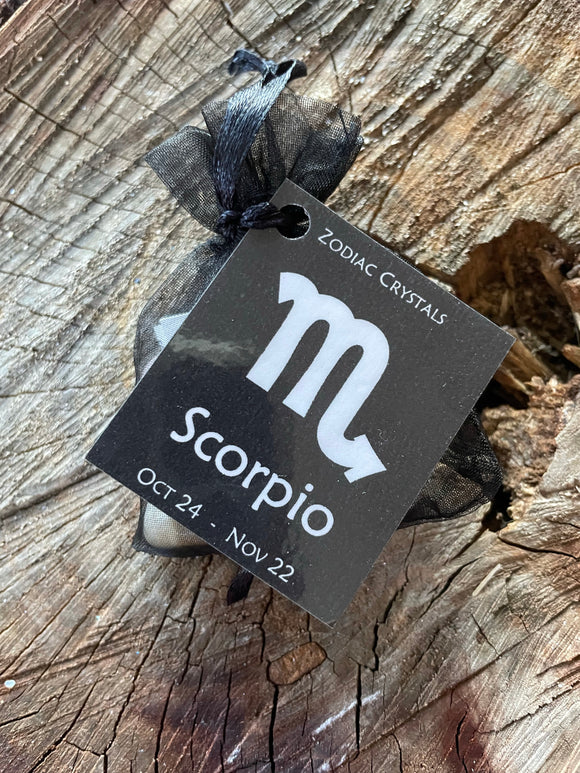 Scorpio - Zodiac Crystal Bags