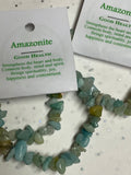 Amazonite - Good Health - Crystal Chip Bracelet -