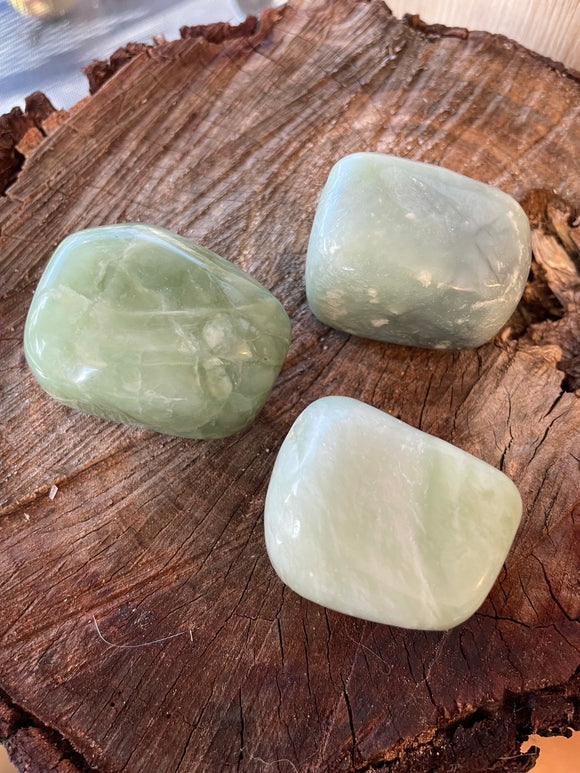 New Jade Jumbo Tumbled Gemstones - LUCK & PROSPERITY