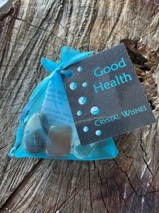 Good Health Crystal Wish Bags