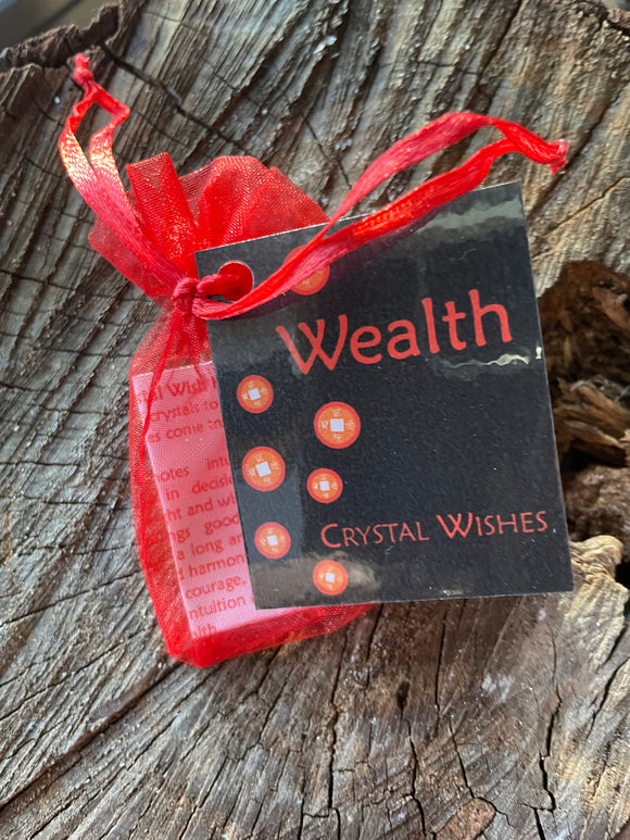 Wealth Crystal Wish Bags