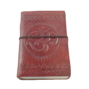 LARGE LEATHER JOURNAL –  OM