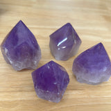 Amethyst Points Semi Polished