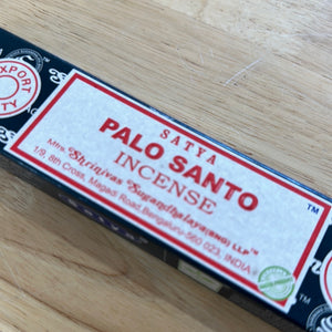 PALO SANTO INCENSE  15G SATYA