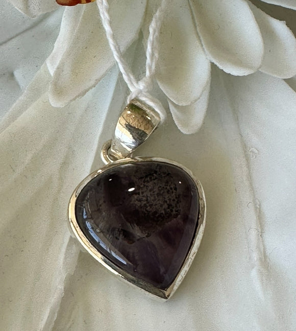 Star Amethyst Sterling Silver Pendant