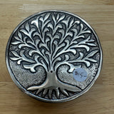 SILVER TREE OF LIFE INCENSE BURNER