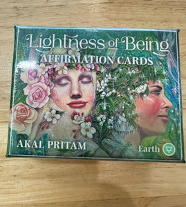 LIGHTNESS OF BEING AFFIRMATION CARDS