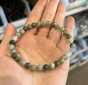 Grass Jasper Bracelet 6mm