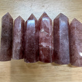 Strawberry Quartz Pencil Points