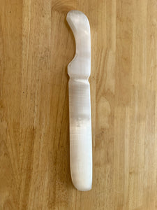 Selenite Knife 34 Cms