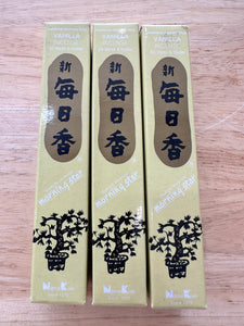 MORNING STAR -VANILLA - JAPANESE INCENSE