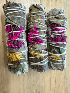 WHITE SAGE JOY SAGE SMUDGE STICK