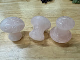 ROSE QUARTZ MUSHROOM GUA SHA TOOL