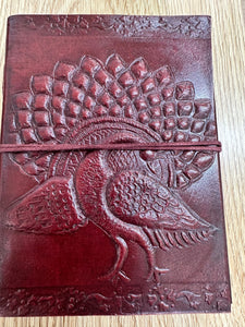 LEATHER JOURNAL – PEACOCK 3.5 X 5.5"