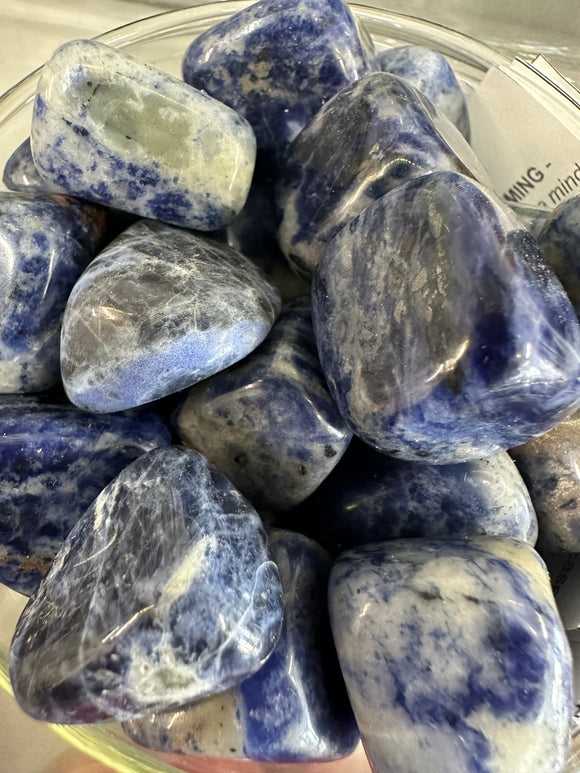 Sodalite - CALMING - Tumble Stone