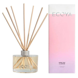 Sweet Pea & Jasmine Reed Diffuser - 200ml - Ecoya