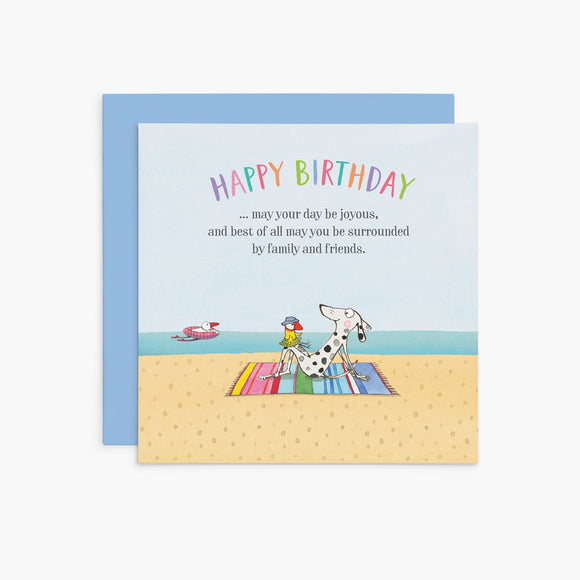 Twigseeds Greeting Card - Happy birthday - may your day be joyous...
