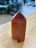 Carnelian Polished Point