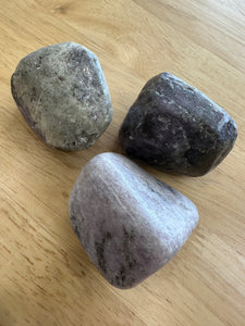 Lepidolite Jumbo Tumbled  Gemstones - MOTIVATION