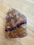 Fluorite -Yellow/Purple piece 6cm x 4cm