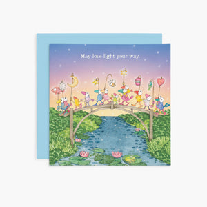 Twigseeds  Inspirational Card - May Love Light Your Way