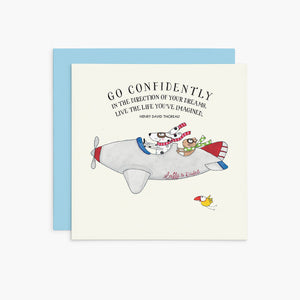 Twigseeds Greeting Card - Go Confidently