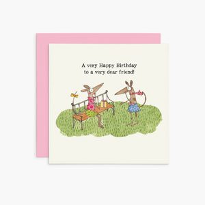 Twigseeds Birthday Card - A Very Happy Birthday To A Very Dear Friend