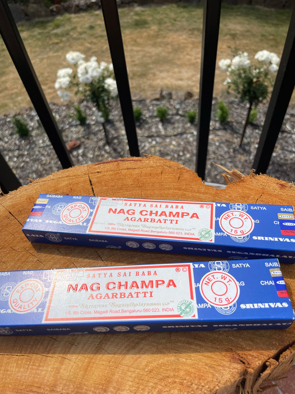 NAG CHAMPA INCENSE 15G SATYA