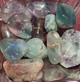 Fluorite - WISDOM - Tumble Stone