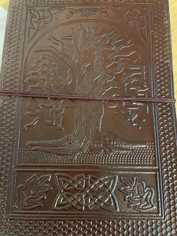 LARGE LEATHER JOURNAL –  TREE OF LIFE