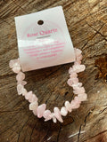 Rose Quartz - Love - Crystal Chip Bracelet